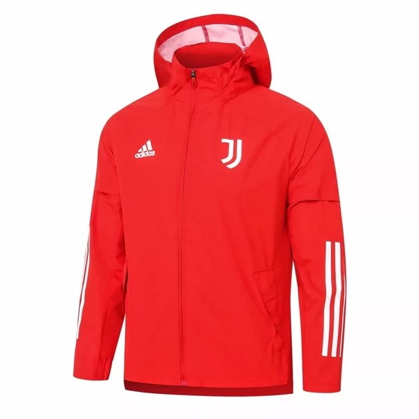 Giacca Calcio a vento Juventus 20/21 Rosso Bianco